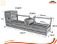 Parrilla Dupla Residencial Premium Bancada 200 x 45cm Com forno - Imagem 4