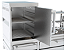 Parrilla Dupla Residencial Premium Bancada 200 x 45cm Com forno e Espetos - Imagem 3