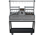 Parrilla Dupla Residencial Premium INOX 304 Com Carrinho 118 x 45cm - Com Tendal e Espetos - Imagem 4