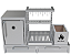 Parrilla Residencial Premium INOX 304 - Para Alvenaria 112 x 45cm Com Varal e Forno - Imagem 2