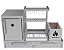 Parrilla Residencial Premium INOX 304 - Para Alvenaria 112 x 45cm Com Varal e Forno - Imagem 5