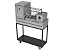 Parrilla Residencial Premium INOX 304 Com Carrinho 112x45cm Com Forno - Imagem 6