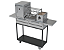 Parrilla Residencial Premium INOX 304 Com Carrinho 112x45cm Com Forno - Imagem 1