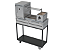 Parrilla Residencial Premium INOX 304 Com Carrinho 112x45cm Com Forno - Imagem 4