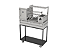 Parrilla Residencial Premium INOX 304 Com Carrinho 112x45cm Com Forno e Tendal - Imagem 5