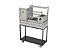 Parrilla Residencial Premium INOX 304 Com Carrinho 112x45cm Com Forno e Tendal - Imagem 6