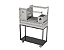 Parrilla Residencial Premium INOX 304 Com Carrinho 112x45cm Com Forno e Tendal - Imagem 3