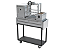 Parrilla Residencial Premium INOX 304 Com Carrinho 112x45cm Com Forno e Volante - Imagem 2