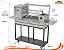 Parrilla Residencial Premium INOX 304 Com Carrinho 135 x 45cm Com Forno e Tendal - Imagem 10