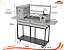 Parrilla Residencial Premium INOX 304 Com Carrinho 135 x 45cm Com Forno e Tendal - Imagem 10