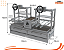 Parrilla Residencial Premium Dupla INOX 304 - Bancada 118 x 45cm - Com Volante - Imagem 8