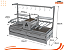 Parrilla Residencial Premium Dupla INOX 304 - Bancada 118 x 45cm - Com Tendal - Imagem 7
