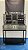 Parrilla Residencial Premium Dupla INOX 304 - Carrinho 118 x 45cm - Com Volante - Imagem 9