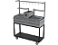 Parrilla Residencial Premium Dupla INOX 304 - Carrinho 118 x 45cm - Com Tendal - Imagem 5