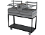 Parrilla Residencial Premium Dupla INOX 304  118 x 45cm - Com Carrinho - Imagem 5