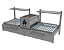 Parrilla Residencial Premium Dupla INOX 304 - 118 x 45cm Para Alvenaria - Imagem 4