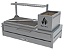 Parrilla Residencial Premium INOX 304 - Bancada 97 x 45cm - Imagem 4