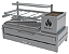 Parrilla Residencial Premium INOX 304 - Bancada 97 x 45cm - Imagem 1
