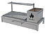 Parrilla Residencial Premium INOX 304 - Alvenaria com Porta 97 x 45cm - Imagem 2