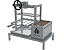 Parrilla Residencial Premium INOX 304 – Alvenaria com Volante 74x45cm - Imagem 3