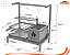 Parrilla Residencial Premium INOX 304 74x45cm – Alvenaria com Tendal - Imagem 5