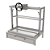 Churrasqueira Parrilla Residencial Premium INOX 304 – Alvenaria com Volante 74x45cm - Imagem 4
