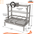 Churrasqueira Parrilla Residencial Premium INOX 304 – Alvenaria com Volante 74x45cm - Imagem 5