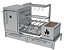 Parrilla Residencial Premium INOX 304 - Alvenaria 112 x 45cm - Com Tendal e Forno - Imagem 1