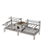 Parrilla Residencial Premium Dupla INOX 304 - 118 x 45cm Para Alvenaria - Imagem 3