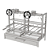 Churrasqueira Parrilla Residencial Premium INOX 304 97 x 45cm - Alvenaria Com Volante - Imagem 2