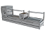 Parrilla Residencial Premium Dupla INOX 304 - Bancada 200 x 45cm - Imagem 2