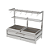 Churrasqueira Parrilla Residencial Premium INOX 304 - Bancada 97 x 45cm Com Tendal - Imagem 9