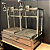 Parrilla Residencial Premium Dupla INOX 304 - Bancada 97 x 45cm Com Volante - Imagem 4