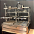 Parrilla Residencial Premium Dupla INOX 304 - Bancada 97 x 45cm Com Volante - Imagem 2
