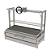 Parrilla Residencial Premium INOX 304 - Bancada 97 x 45cm Com Volante - Imagem 2