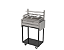 Parrilla Residencial Premium INOX 304 - Carrinho 74 x 45cm - Imagem 1