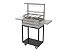 Parrilla Residencial Premium INOX 304 - Carrinho Com Tendal 74 x 45cm - Imagem 3