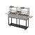 Churrasqueira Parrilla Residencial Premium Dupla INOX 304 - Carrinho Com Volante 165x45 e 118x45 - Imagem 1