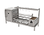 Parrilla Residencial Premium INOX 304 - Para Alvenaria 135 x 45cm Com Varal e Forno - Imagem 1