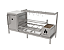 Parrilla Residencial Premium INOX 304 - Para Alvenaria 135 x 45cm Com Varal e Forno - Imagem 3