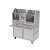 Parrilla Profissional Premium 126cm, 146cm OU 166cm, 2 Volantes Carenada - INOX 304 - Imagem 3
