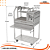 Parrilla Profissional Em INOX 304 Com Carrinho - Imagem 6