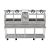 Parrilla Profissional Premium 215x60cm 4 Volantes - INOX 304 - Imagem 2