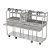 Parrilla Profissional Premium 215x60cm 4 Volantes - INOX 304 - Imagem 1