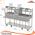 Parrilla Profissional Premium 215x60cm 4 Volantes - INOX 304 - Imagem 4