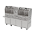 Parrilla Profissional Premium 215x60cm 4 Volantes Carenada - INOX 304 - Imagem 1