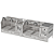 Parrilla Profissional de Alvenaria Premium 250x60cm 4 Volantes - INOX 304 - Imagem 1