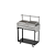 Parrilla Residencial Premium Dupla INOX 304 - Carrinho 97 x 45cm - Imagem 2