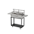 Parrilla Residencial Premium Dupla INOX 304 - Carrinho 97 x 45cm - Imagem 1