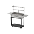 Parrilla Residencial Premium Dupla INOX 304 - Carrinho 97 x 45cm- Com Tendal - Imagem 4